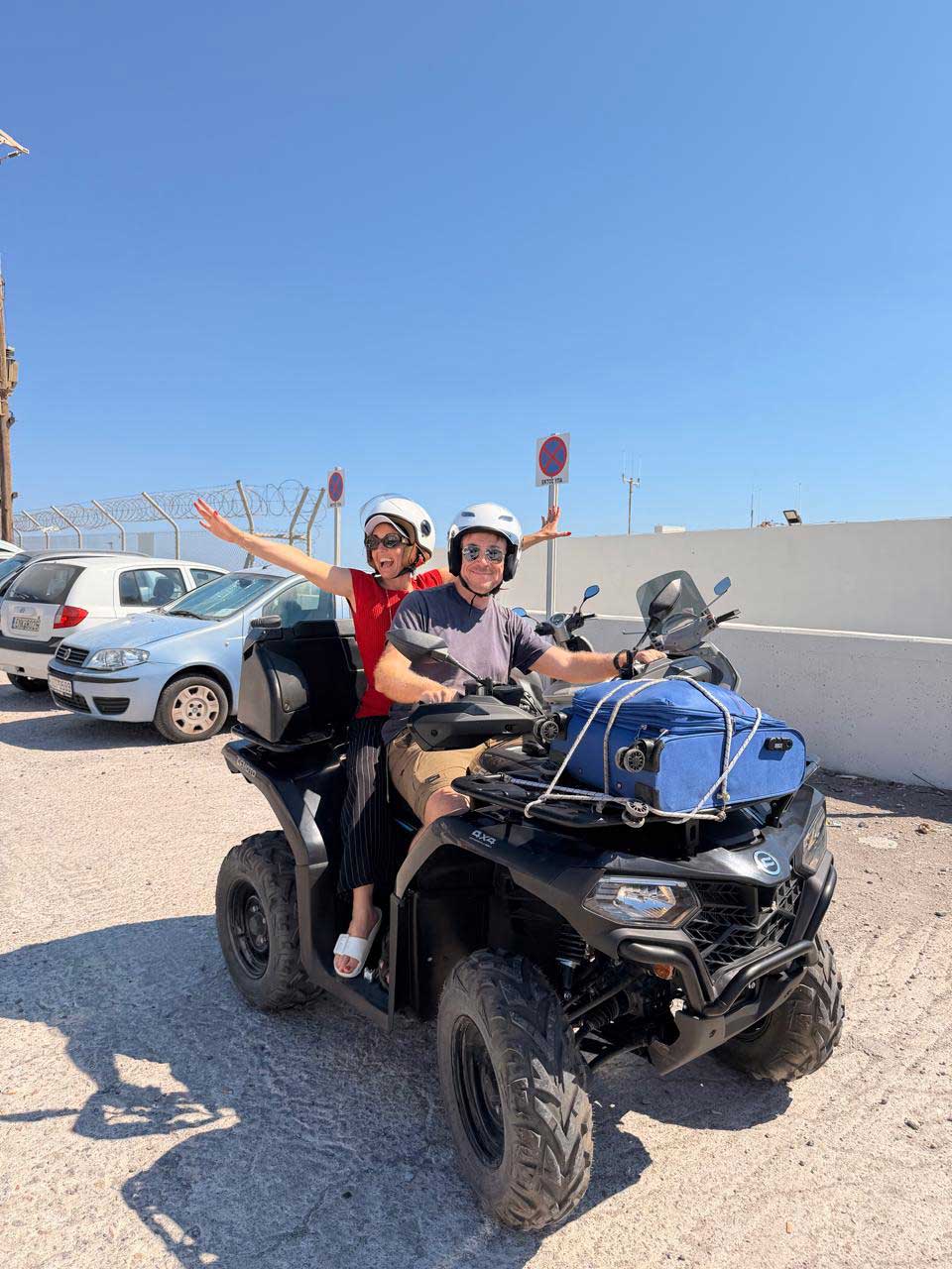 rent an atv santorini